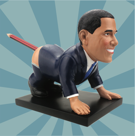 Buttock Obama - Dump-a-Trump